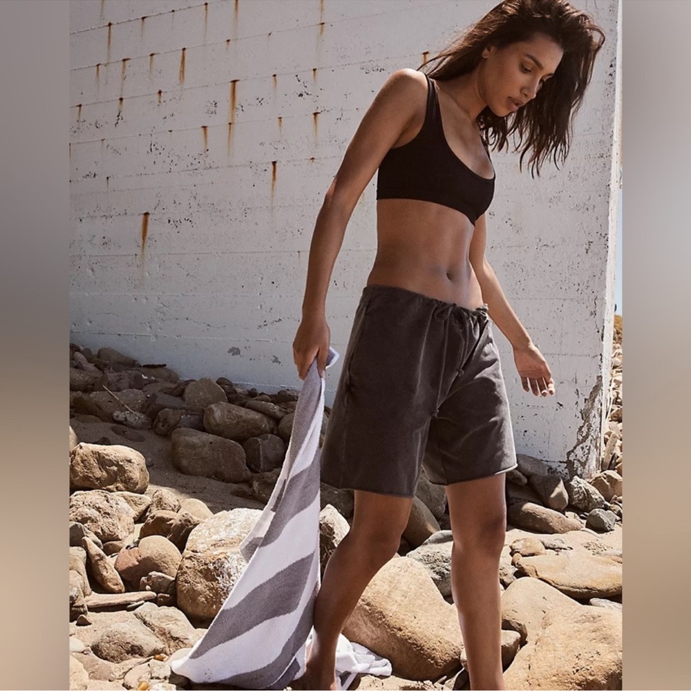 Free People movement easy rider shorts in black